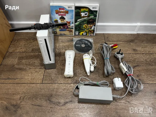 Wii Nintendo + 3 игри , снимка 1 - Nintendo конзоли - 48731911