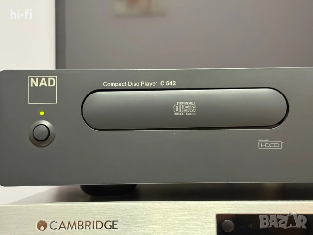 Резервиран! NAD C 542 CD / HDCD Player High Level Upgrade, снимка 7 - Ресийвъри, усилватели, смесителни пултове - 53069999