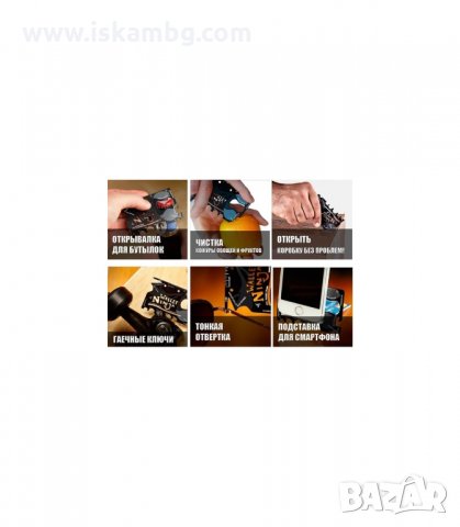 WALLET NINJA 18 В 1 МУЛТИФУНКЦИОНАЛЕН ИНСТРУМЕНТ ЗА ПОРТФЕЙЛ - код 1177, снимка 9 - Други стоки за дома - 34053210