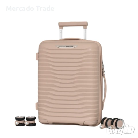 Куфар ръчен багаж Mercado Trade, 1616, Различни цветове, снимка 11 - Куфари - 51033014