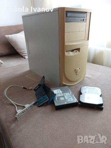 Retro kit - кутия + PATA кабел + 2 PATA HDD + Floppy + DVD + USB Extender