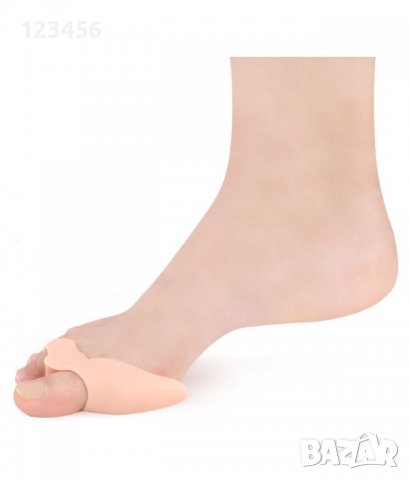 Модел 2 Сепаратор силиконов разделител за пръсти ортеза халукс валгус, снимка 3 - Ортези и протези - 37758082