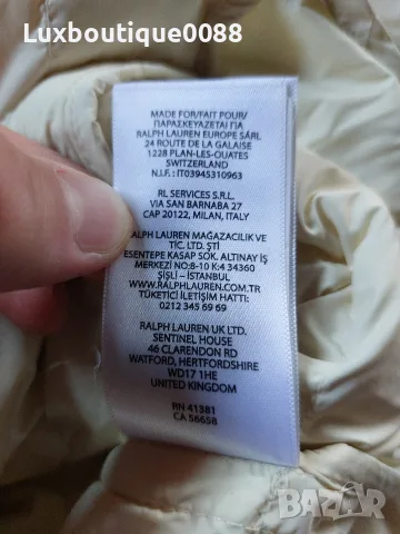 Дамско ватирано яке Ralph Lauren M , снимка 7 - Якета - 56047159