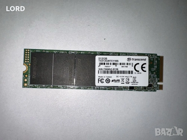 SSD 512GB Transcend NVME