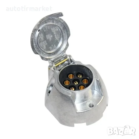 Букса за ремарке метална 7 пина 12V женска – NA549