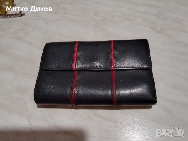 Портмоне Арт с много прегради дамско ест.кожа 155х 95 мм отлично