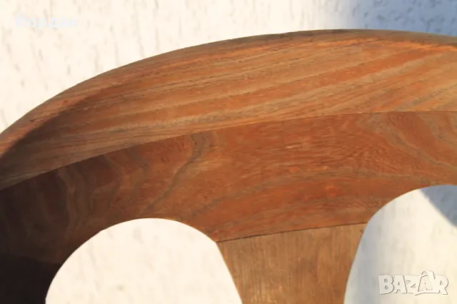 Дървен бръснарски стол, снимка 5 - Антикварни и старинни предмети - 47853914