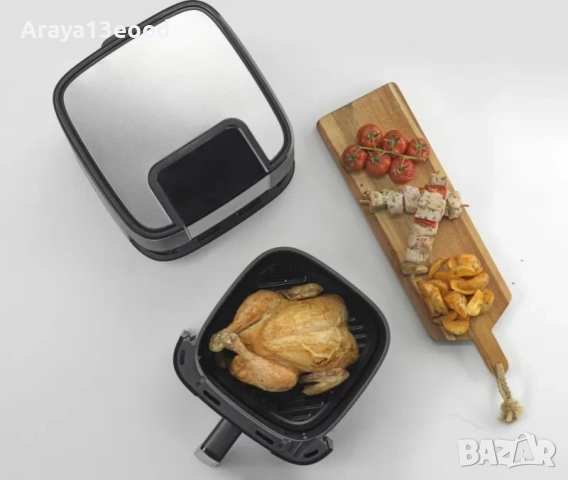 Фритюрник с горещ въздух Gorenje AF1350DWB, 5.4 литра, снимка 9 - Фритюрници - 53875202