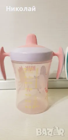 Чаши за деца над 6м. NUK, снимка 4 - Стоки за близнаци - 47316885