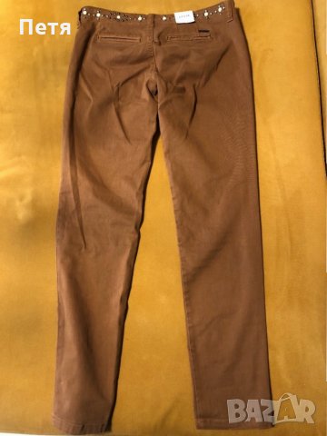 Guess Дамски кафяви дънки, снимка 5 - Дънки - 30873423