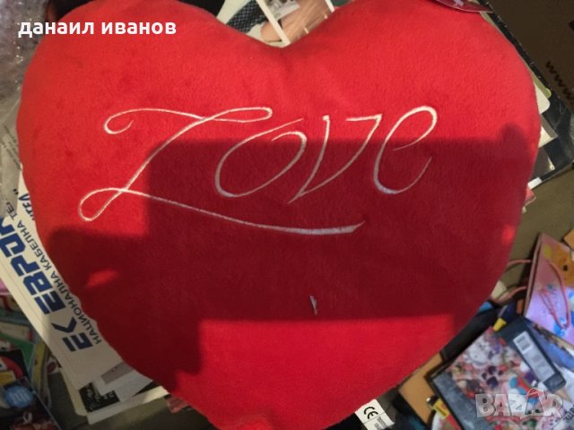 Плюшено сърце, снимка 1