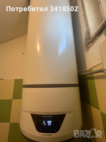Термопомпен бойлер ARISTON LYDOS HYBRID Wi-Fi 100 Аристон 100 литра, снимка 5 - Бойлери - 51142703
