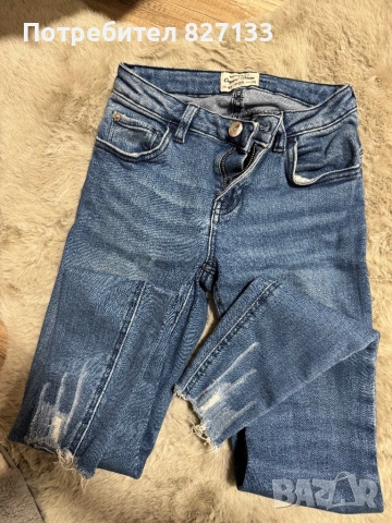 Дамски дънки - ХС размер, снимка 8 - Дънки - 53063238