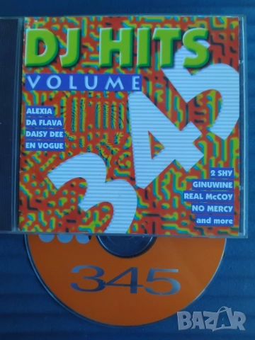 DJ Hits volume 345 - матричен диск dance музика