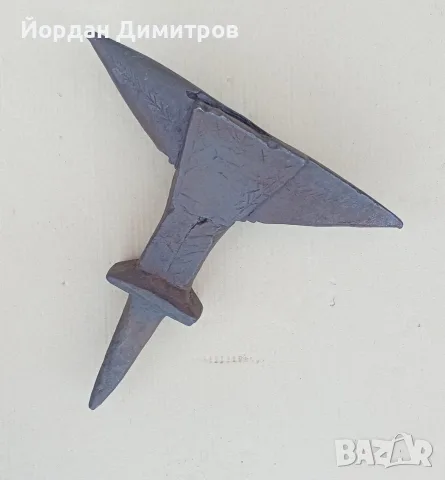 Стара наковалня, снимка 4 - Антикварни и старинни предмети - 56497230