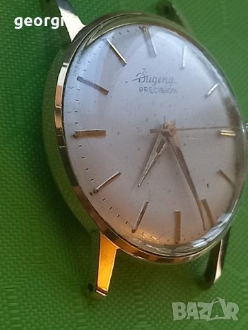 швейцарски позлатен часовник Dugena precision , снимка 10 - Мъжки - 44302055