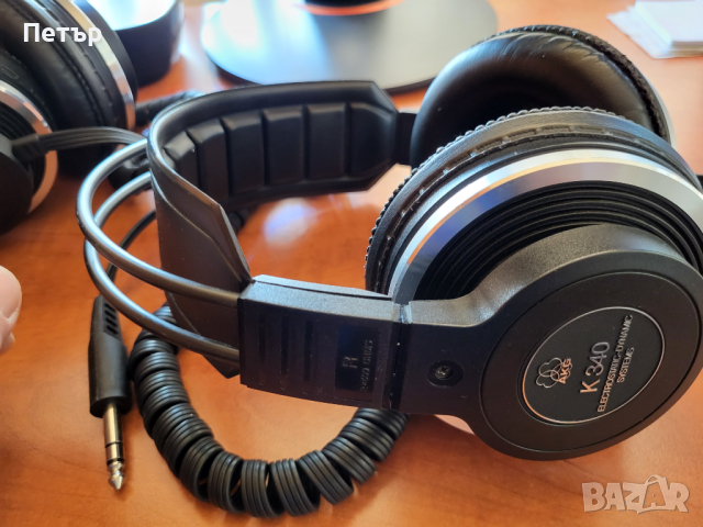 AKG K340 слушалки !!!СИВ драйвер тежък бас версия_BASSHEAD, снимка 8 - Слушалки и портативни колонки - 44740383