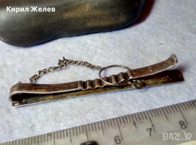 АРИСТОКРАТИЧНА СТИЛНА СРЕБЪРНА ИГЛА За ВРАТОВРЪЗКА ЛАКИРАНО СРЕБРО 925 ЩИПКА За ВРАТОВРЪЗКА 49317, снимка 11 - Други - 48476925
