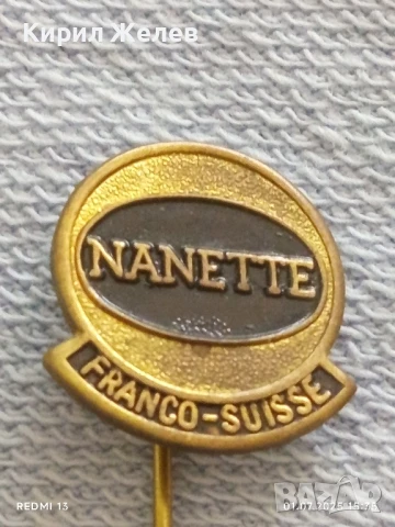 Пет значки стари редки HERVE,MANETTE,JOY за КОЛЕКЦИЯ ДЕКОРАЦИЯ 34960, снимка 4 - Колекции - 50862123