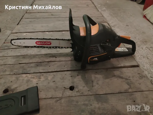 Продавам бензинов верижен трион, снимка 2 - Градински инструменти - 55810109