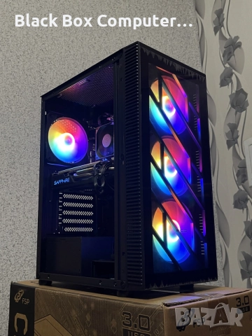 Геймърски компютър Ryzen 5 1600/ RX 580/ Ram 16GB/ SSD 240GB+640GB