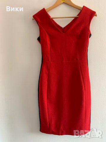Червена рокля Mango, снимка 2 - Рокли - 29085270
