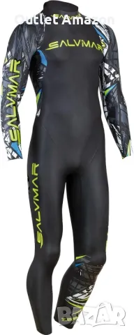 Salvimar Zeero Thermo неопренов костюм за мъже, XXL

