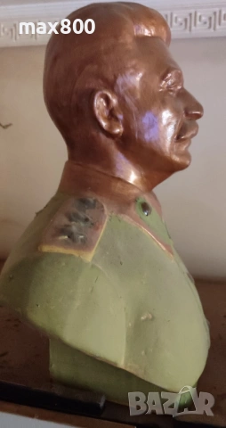 Гипсова статуетка бюст на Сталин, снимка 5 - Статуетки - 54042913