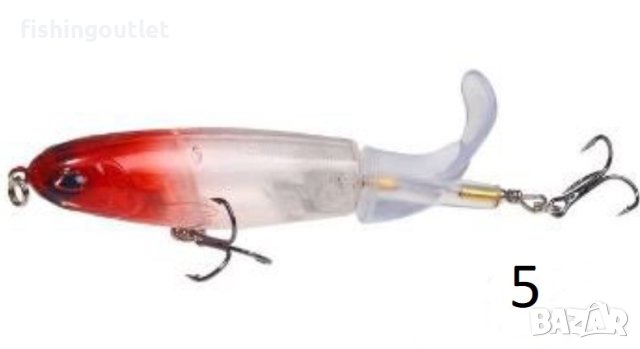 Воблери за хишници с въртящо се витло . Убийствен ефект ! 16гр, 9см, снимка 6 - Такъми - 40550494