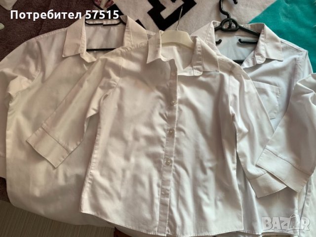 George Asda -бели ученически ризи -униформа, снимка 3 - Детски ризи - 34141017