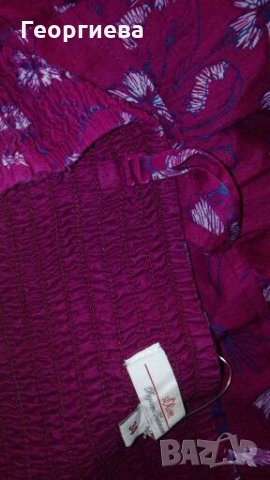Лилава памучна рокля, с подплата„s.Oliver"👗🍀XS,S👗🍀арт.617, снимка 8 - Рокли - 29648960