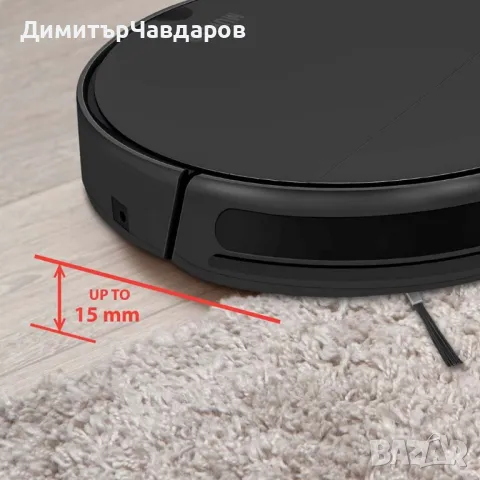 Прахосмукачка робот 3в1 за сухо почистване, прахосмукачка и моп MUHLER Bobby 2, снимка 3 - Прахосмукачки - 47468714