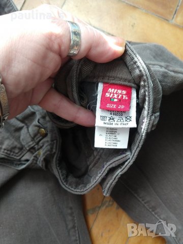 XS / S / Маркови еластични дънки miss sixty / малък размер / XS - S, снимка 4 - Дънки - 40071538