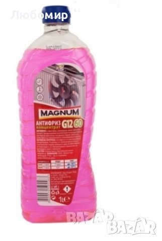 Антифриз концентрат MAGNUM (-60) червен G12, 1л, снимка 1