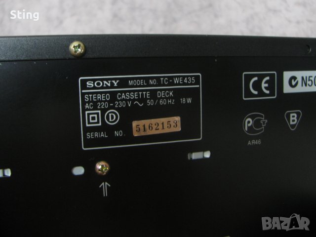 SONY TC-WE435 Дек Двукасетъчен Двоен Автореверс, снимка 6 - Декове - 35597064