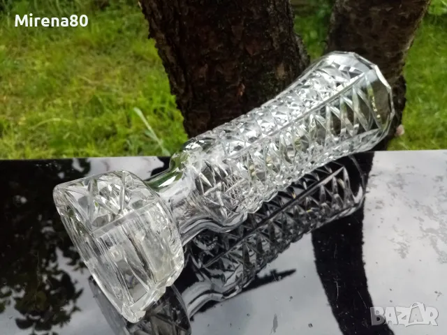 Кристална ваза, снимка 5 - Вази - 50437489