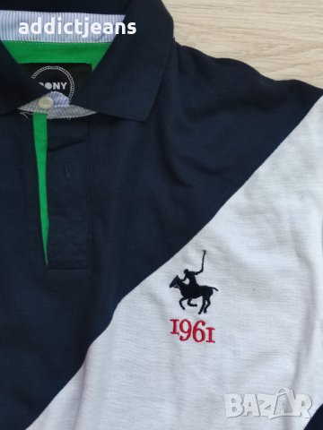 Мъжка тениска PONY размер L, снимка 2 - Тениски - 33714753