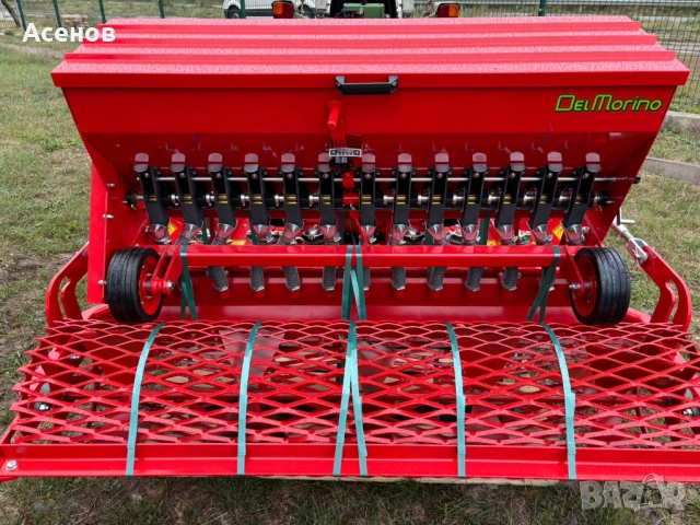 Комбинирана Сеялка за различни семена райграс зърнени DEL MORINO PROFESSIONAL, снимка 4 - Селскостопанска техника - 51976038