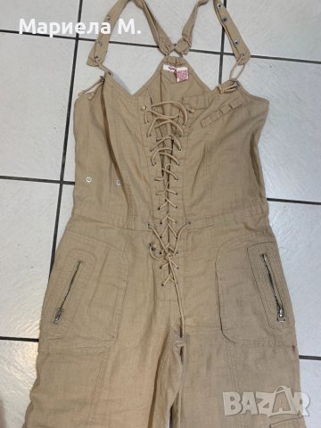 Kenvelo Дамски гащеризон - лен и памук, снимка 2 - Гащеризони - 39971628