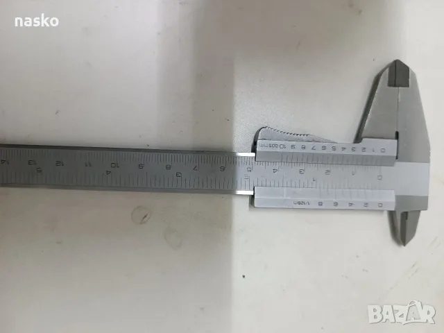 шублер български inox, снимка 3 - Шублери - 56212023