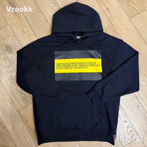 Мъжко горнище Calvin Klein 1978 | L размер, снимка 2 - Суичъри - 52871640