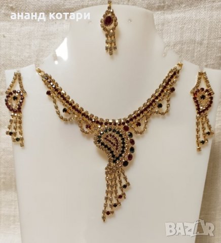 16 Комплект - колие с обеци и тика S16-18-19