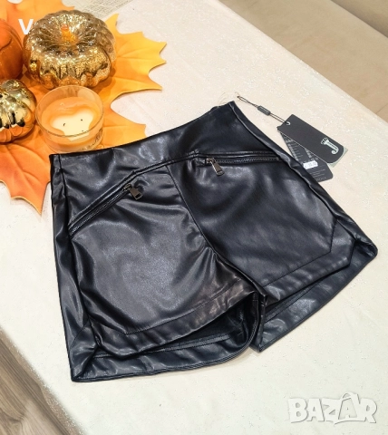 Дрехи Junona Юнона черен кроп топ бюстие с лента лачено яке кожен панталон палто, снимка 18 - Корсети, бюстиета, топове - 52467967