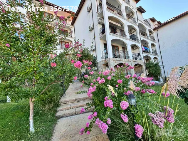 Двустаен апартамент с панорамна морска гледка в Triumph Holiday Village, Свети Влас , снимка 16 - Апартаменти - 55833272