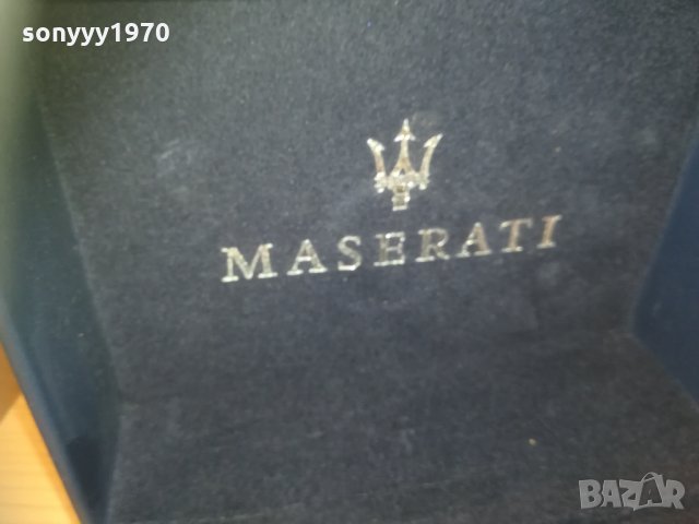 MASERATI ВНОС FRANCE кожа и велур 1802211837, снимка 8 - Колекции - 31867759