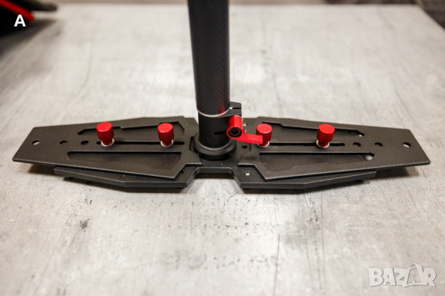 Професионален Карбонов Видео Стабилизатор (Стедикам) - 80см, ЧИСТО НОВ!, снимка 5 - Чанти, стативи, аксесоари - 53912259