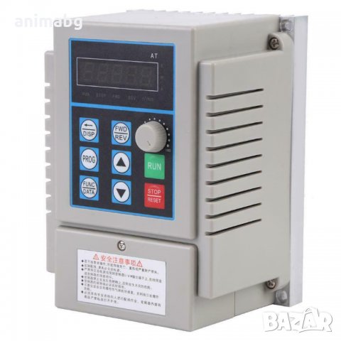 ANIMABG Честотен инвертор 0.75 kW Frequency Drive VFD, снимка 7 - Друга електроника - 32203313