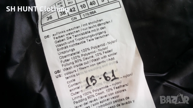 GERRY WEBER DOWN JACKET Women размер 36 / S дамско яке с пух 15-61, снимка 17 - Якета - 52227122