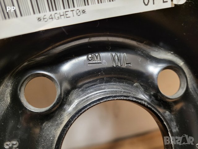 15 4х100 джанта с гума Опел / Opel, снимка 5 - Гуми и джанти - 44343187