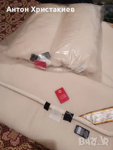 Комплект Одеало и възглавница от меринована вълна 